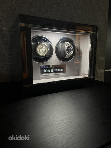 Rapport Formula Duo Watch Winder Carbon Fiber