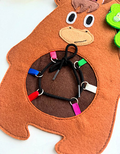 Тактильные игрушки из фетра (6 фото из 7)