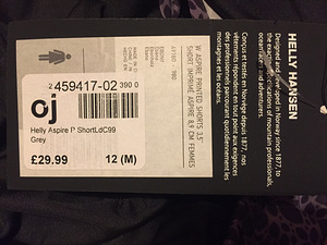 Uued Helly Hanseni lühikesed püksid M (3 foto / 3)