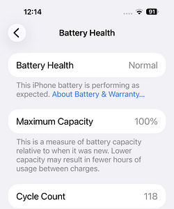 Apple iPhone 15 Plus 512 ГБ - аккумулятор 100% (4 фото из 4)
