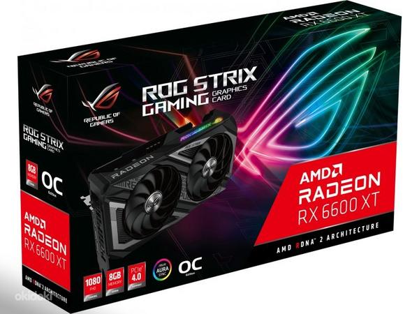 ASUS AMD Radeon RX 6600 XT ROG STRIX GAMING (фото #1)