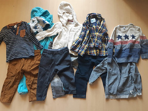 Одежда для мальчиков 80-86 размер Zara, Next, Mothercare