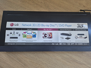 LG BD660 Network 3D / 2D blu-ray disc / dvd player (2 foto / 2)