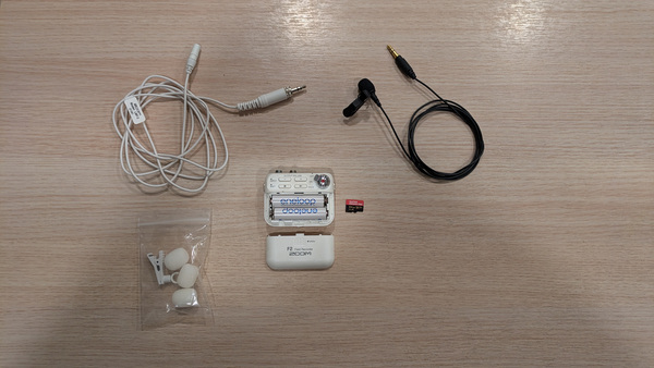 Zoom F2 set + Rode Lavalier GO + Sandisk Extreme Pro 64gb