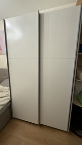 JYSK TARP riidekapp,120x201,valge (1 foto / 3)