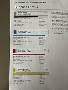 HP LaserJet 400 colorMFP M475dn (2 foto / 2)