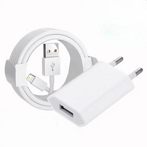 Зарядное устройство lightning кабель и адаптер для iphone (2 foto / 2)