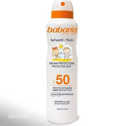 Спрей для защиты от солнца для детей Babaria (2 типа)