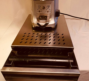 Stainless steel drawer for coffee grinder (2 foto / 3)