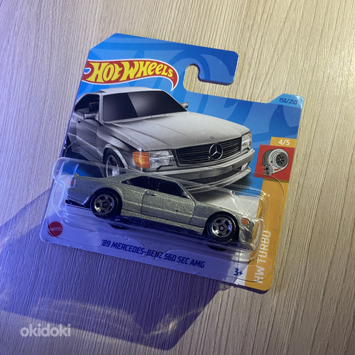 HOT WHEELS 89 Mercedes-Benz 560 SEC AMG