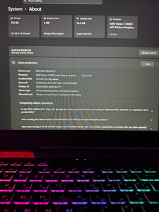 Mänguri sülearvuti Asus ROG Strix G15 (3 foto / 5)
