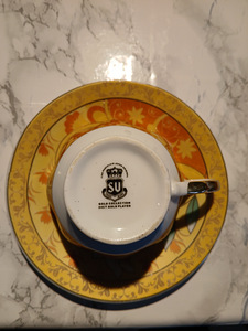 Teetassid SV Trade Mark Fine porcelain Japan Original 24ct g (2 foto / 3)