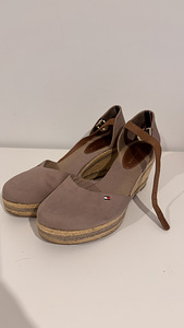 Canvas espadrill kiilkontsaga sandaalid/ эспадрильи tommy hilfiger (1 foto / 9)