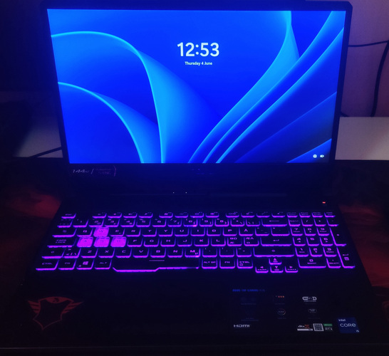 ASUS TUF Gaming F15 FX506HE