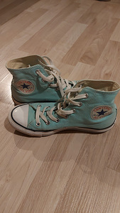 Women's Aquamarine Converse - Size 39 (1 foto / 2)