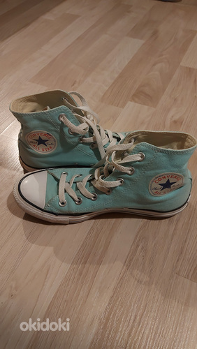 Женские аквамариновые Converse - размер 39