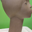 Керамическая фигурка tEKT Женская голова, Шаблон Белый (фото #1)