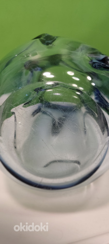 Tarbeklaasi sinine vaas "Ira", autor Eino Mäelt tarbeklaas (foto #3)
