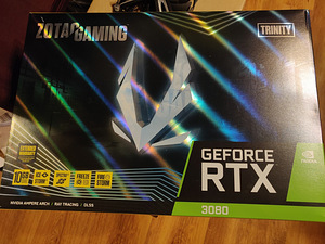 ZOTAC GAMING GeForce RTX 3080 Trinity LHR 10GB (1 foto / 4)