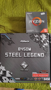AMD Ryzen 3600 + Asrock B450 + 8GB RAM (1 foto / 3)