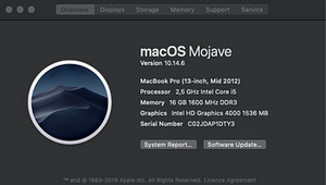 Apple MacBook Pro 13 2012 mid (3 foto / 3)