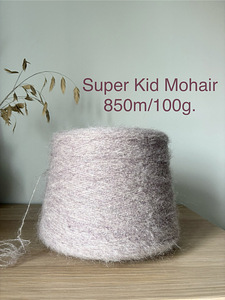 Itaalia mohäär 60% Super/Kid Mohair, 25% Siid, 12% Alpakka (1 foto / 8)
