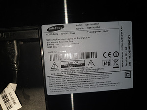 SAMSUNG TV (UHD, 4K, 65" Curved, 3D, + SOUNDBAR) +SUBWOOFER (9 foto / 10)