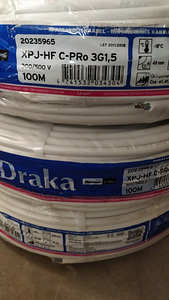 Kaabel 3G2,5. 5G2,5. 3G1,5. 5G1,5. 3×1,5 (2 foto / 2)