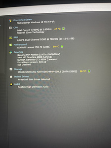 Lenovo Y50-70 (2 foto / 2)