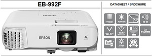 Valge Projektor Epson EB-992F UUS (4 foto / 5)