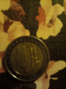 Hollandi 2€ haruldane münt (2 foto / 4)