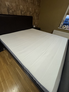 IKEA Vesteröy madrats 180x200cm jäik/ hele sinine (4 foto / 6)