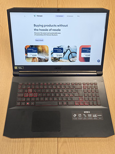 Acer Nitro 5 AN517-54 – RTX 3050, 17,3" 144 Hz (2 foto / 7)