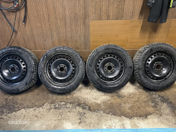 205/55R16 5x108 plekkveljed talverehvidega Minerva ECO STUD