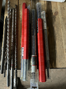 Betoonipuurid hilti, würth sds sdsmax 10 tk (3 foto / 3)