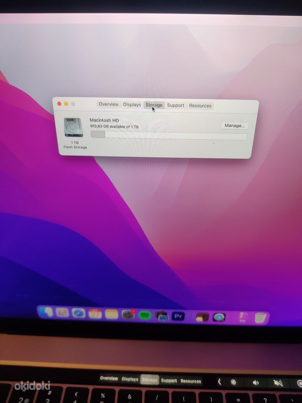 MacBook pro 16" 1TB 32gb RAM i9 2.3ghz (foto #4)