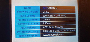 Vähekasutatud 3d printer iMega s (2 foto / 2)