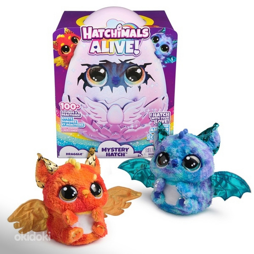 Hatchimals Alive UUS! (Pufficorn, Draggle)