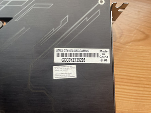 ASUS ROG Strix GTX 1070 8GB (3 фото из 6)