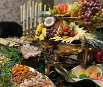 Հարսանեկան ֆուրշետ, Ֆուրշետ եւ ձեւավորում,Ֆուրշետի կազմակերպ