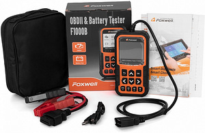 ДИАГНОСТИЧЕСКОЕ УСТРОЙСТВО/ТЕСТЕР АККУМУЛЯТОРА OBD2 СКАНЕР F (2 фото из 4)