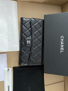 Chanel originaal long nahast rahakott (2 foto / 6)