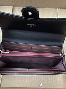 Chanel originaal long nahast rahakott (6 foto / 6)