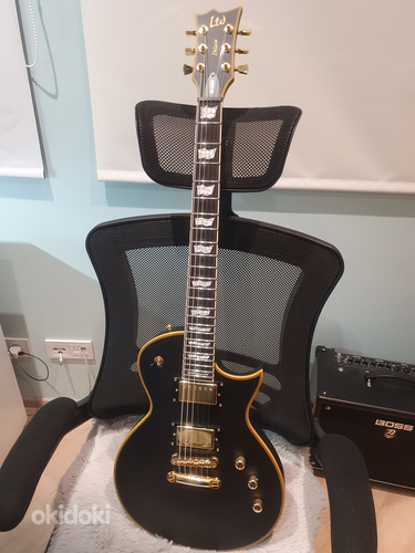 Бывшая в употреблении электрогитара ESP LTD EC-1000VB/Duncan