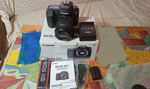 Canon EOS 80D Digital SLR Kit with EF-S 18-55mm f/3.5-5.6. (3 լուսանկար / 5)