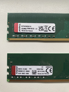 Kingston DDR4 ram 24GB (2 фото из 3)
