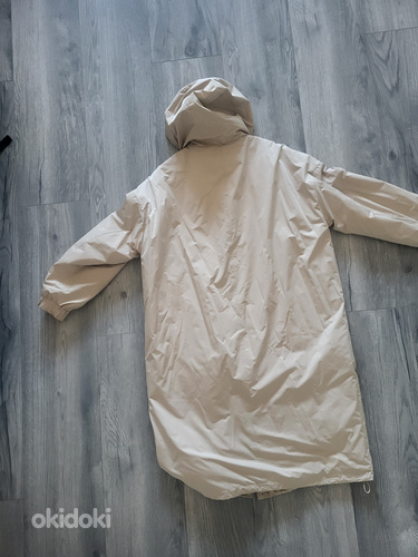 Soojustatud parka-mantel
