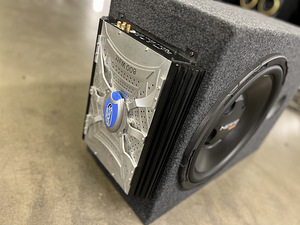 Hertz 900w subwoofer + Spider monovõimendi + kaablikomplekt (2 foto / 3)