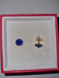 Серьги/kõrvarõngad swarovski (3 фото из 4)