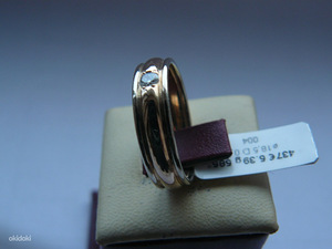 Обручальное золотое кольцо 585; 5,3гр;бриллиант D0,12ct